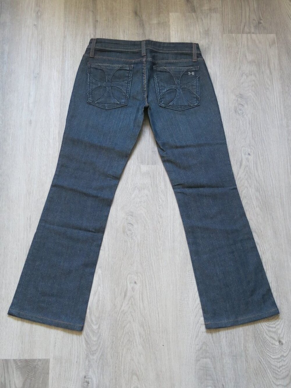 Habitual Cotton Blend Deep End Wash Boot Cut Y2K Vintage Denim Jeans - Size 27